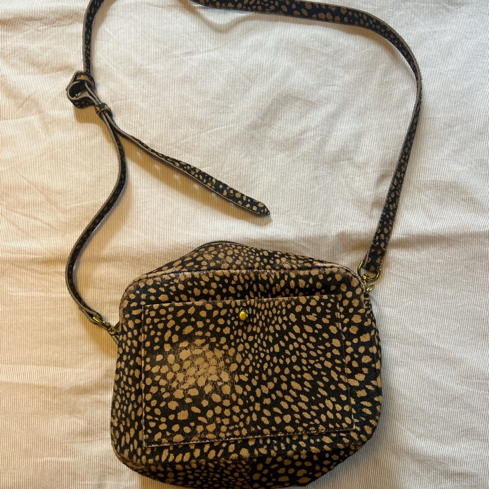 Madewell Large Transport Camera Bag - calf hair